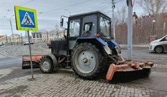 Власти прогнозируют меньше пыли при уборке улиц Томска весной 2022г