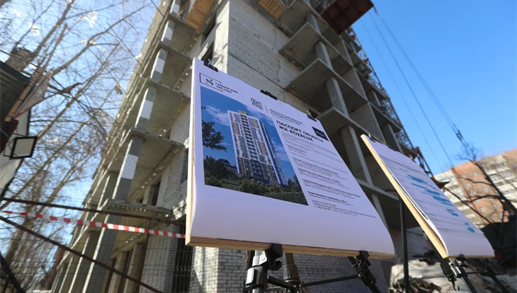 Мэрия: 18-этажку на Розочке в Томске планируют сдать к концу 2022г