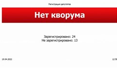 Депутаты с первого раза не приняли отчет мэрии Томска за 2021 год