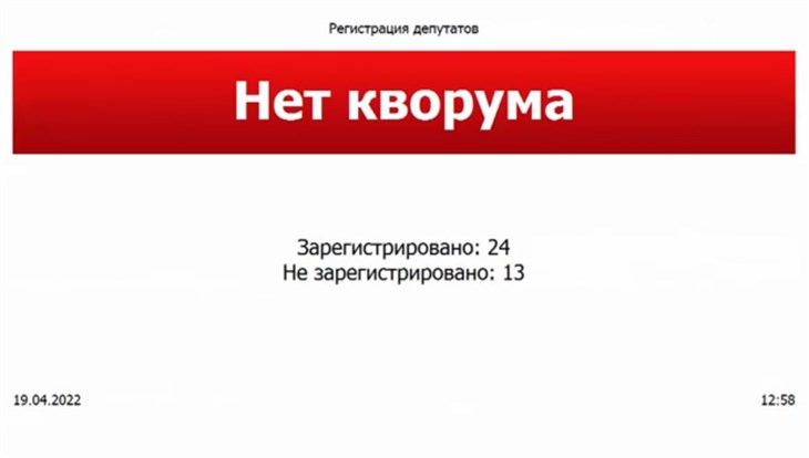 Депутаты с первого раза не приняли отчет мэрии Томска за 2021 год