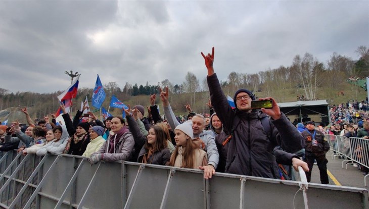 Музыкально-патриотический марафон ZаРоссию прошел в Томске