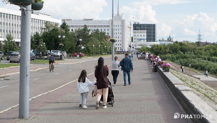 Пятница в Томске ожидается жаркой и без осадков