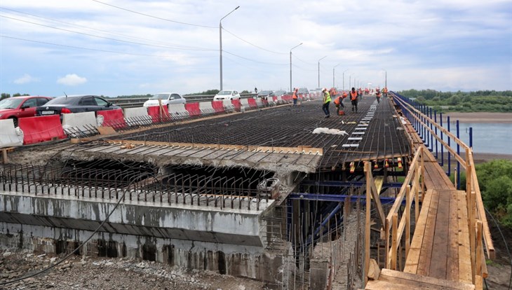 Томские стройотряды привлечены к ремонту Коммунального моста