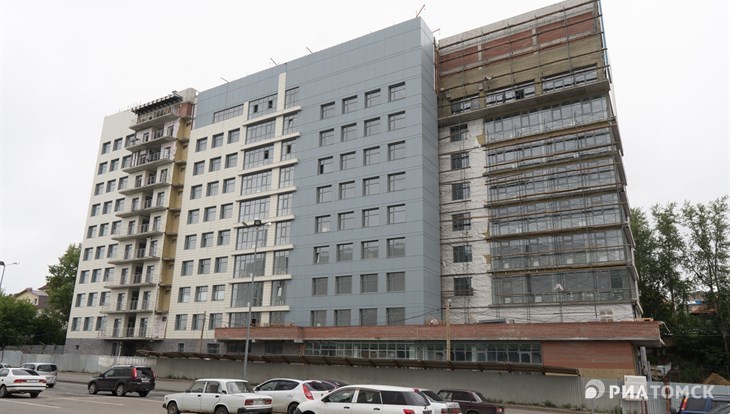 Строительство здания налоговой на пр. Комсомольском в Томске завершено