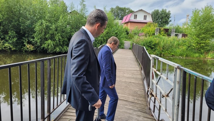 Михаил Ратнер поручил отремонтировать два моста через озеро Керепеть