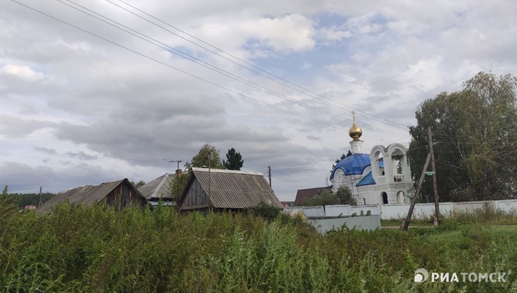 Храм строится в томском селе Яр на месте разрушенного в советские годы