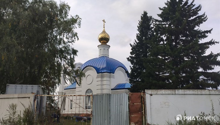 Храм строится в томском селе Яр на месте разрушенного в советские годы