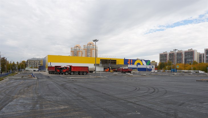Реконструкция Ленты на Елизаровых в Томске в основном завершена