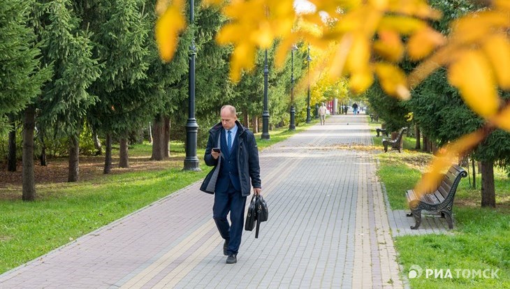 Температура воздуха до +17 градусов ожидается в Томске в воскресенье