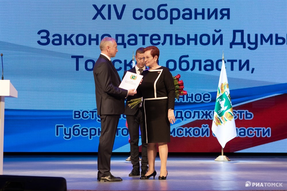 Двадцать второго сентября 2022 года Владимир Мазур официально стал губернатором Томской области.
