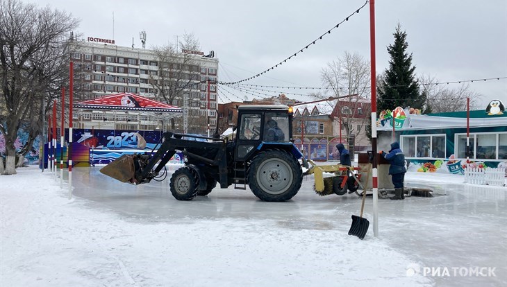 Ледовый парк с чумом по мотивам Умки построят в Горсаду Томска