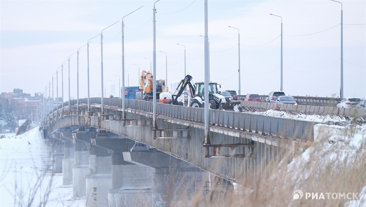 Власти заплатили за ремонт моста в Томске 359,9млн руб в 2022г