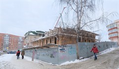 Сруб самого дорогого дома за рубль в Томске восстановят к весне