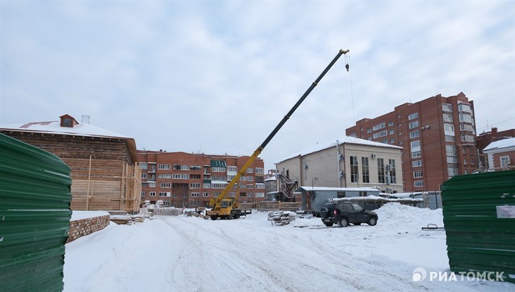 Арендаторы хотят достроить первый дом усадьбы Акулова в Томске в 2023г