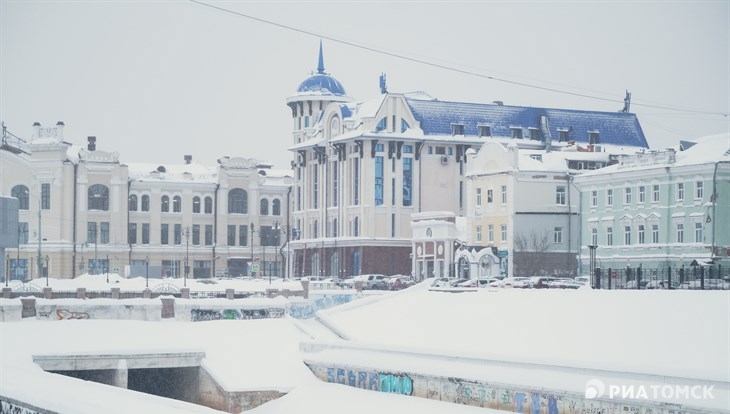 Вторник в Томске ожидается снежным и ветреным