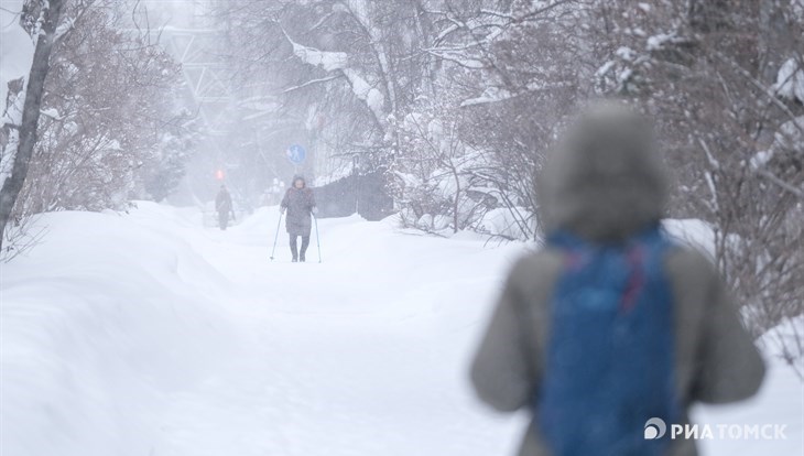 Небольшой снег ожидается в Томске в среду