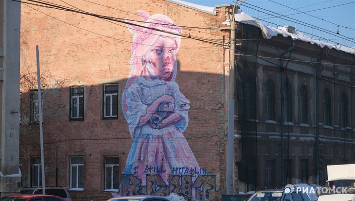 Власти Томска хотят выиграть 100 млн на ремонт дома с девушкой-свинкой