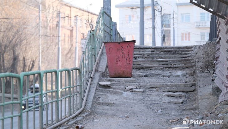 Мэрия Томска: ремонт лестницы на Кузнечном взвозе не потребует ПСД