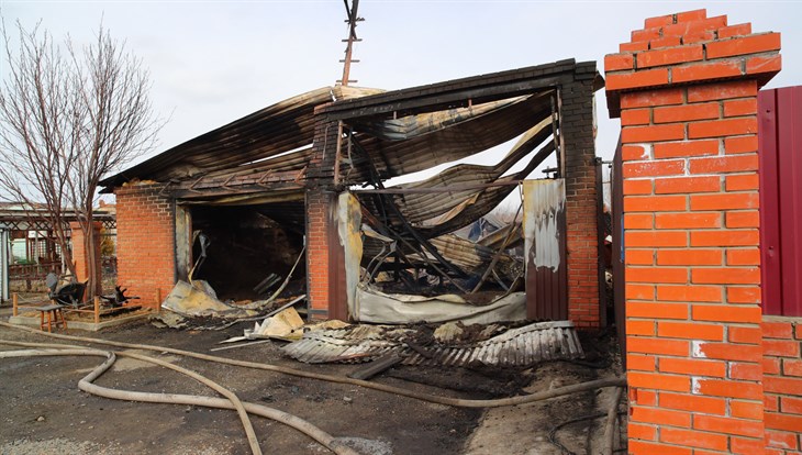 Имущество 4 семей пострадало при пожаре в томском селе Дзержинское