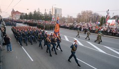 Генеральная репетиция парада Победы прошла в Томске. Фото