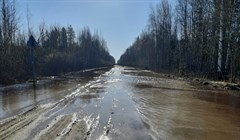 Четыре перелива дорог фиксируются в Томской обл после вскрытия Чулыма