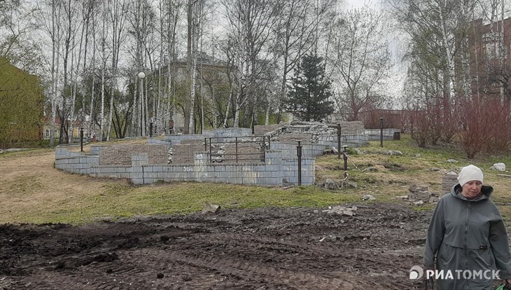 Полная стоимость обустройства Буфф-сада в Томске превысит 100млн руб