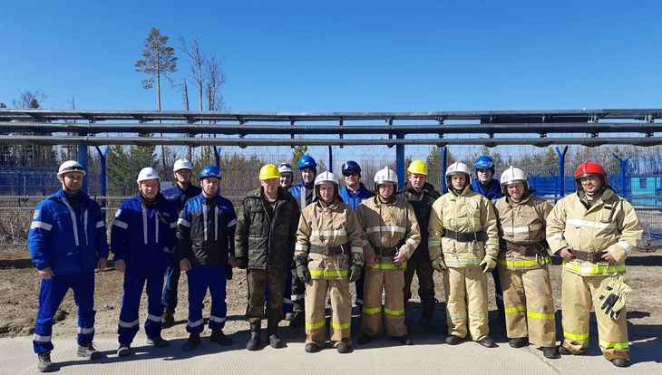 Газпромнефть-Восток провел противопожарные учения на томском севере