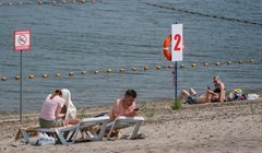 Пляж на Семейкином острове в Томске обработан от клещей и крыс