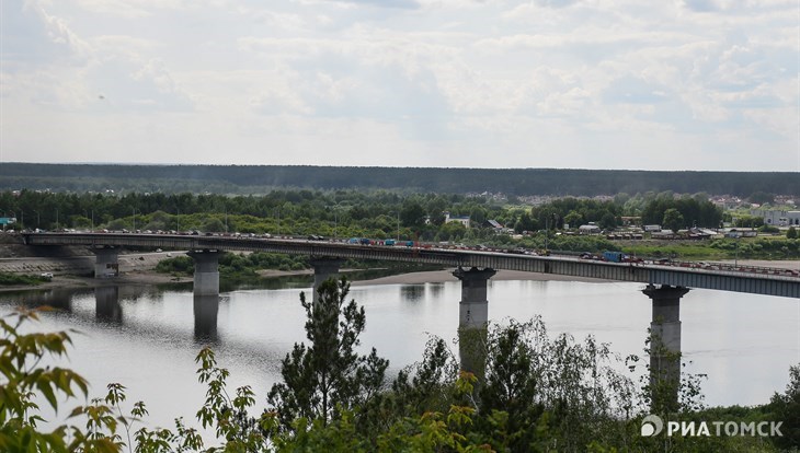 Съезд на Московский тракт с моста в Томске закроют на 2 недели