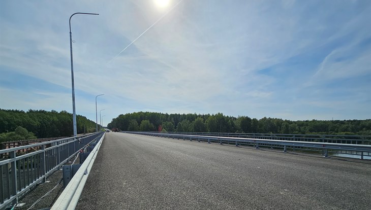 Движение по мосту через Яю откроется в сентябре в Томской области