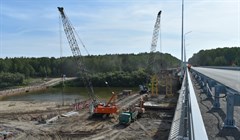 Движение по мосту через Яю откроется в сентябре в Томской области