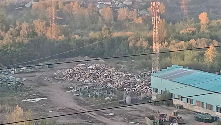 САХ: пункт перегрузки мусора на Вицмана в Томске работает законно