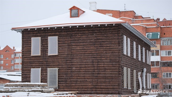 Восстановление 1-го дома усадьбы Акулова за 27млн завершается в Томске