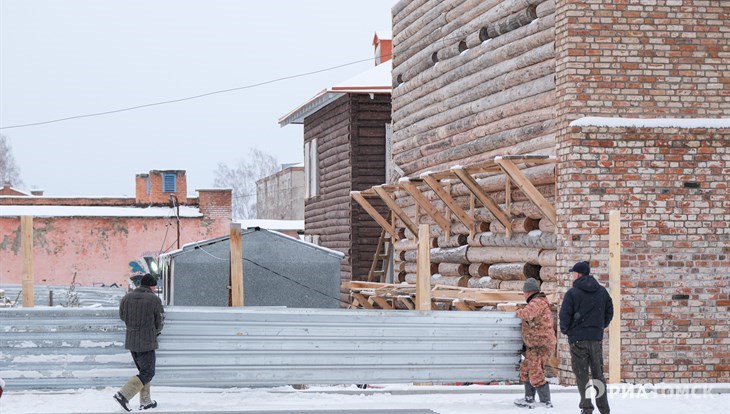 Восстановление 1-го дома усадьбы Акулова за 27млн завершается в Томске