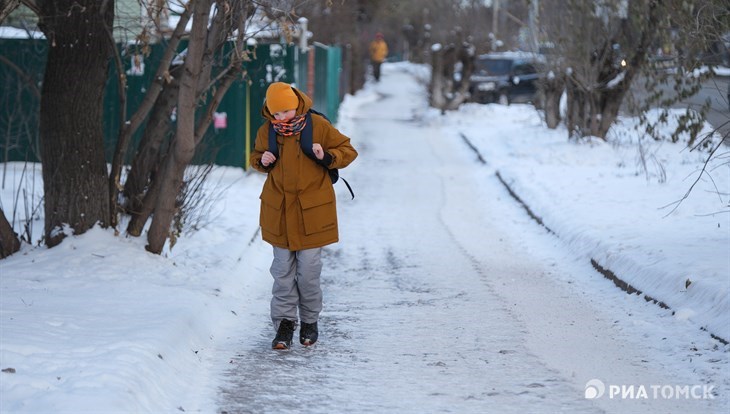 Южный ветер и около минус 10 градусов ожидаются в Томске в четверг