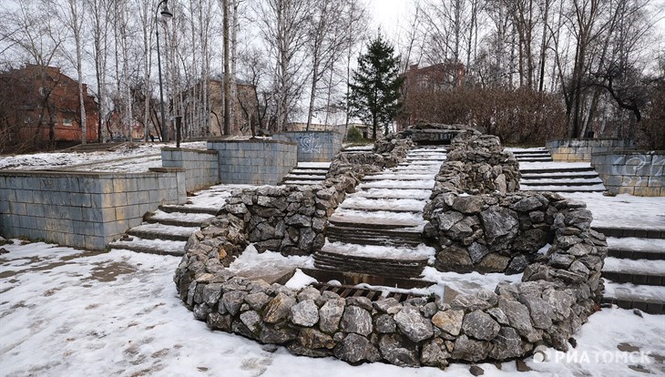 Мэрия Томска ищет возможность обновить начинку фонтана в Буфф-саду