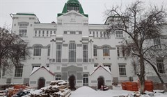 Ремонт фасада и кровли томского театра Скоморох завершен