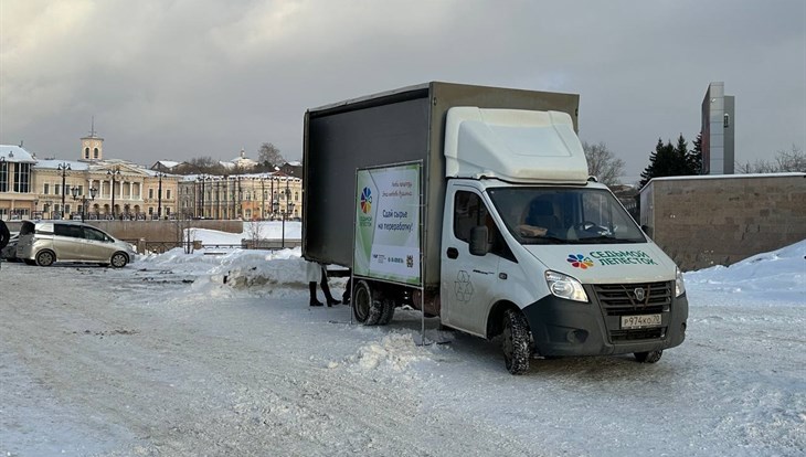 Экокары снова будут выезжать в микрорайоны Томска для сбора вторсырья