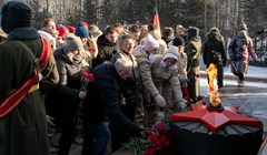 День защитника Отечества: возложение цветов в Лагерном саду Томска