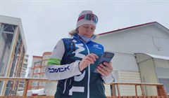 Томская лыжница Наталья Баранова проголосовала на выборах