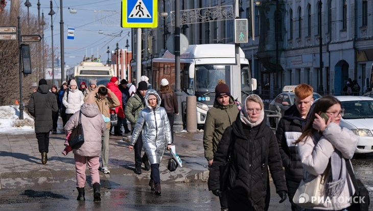 Плюсовая температура вернется в Томск в среду