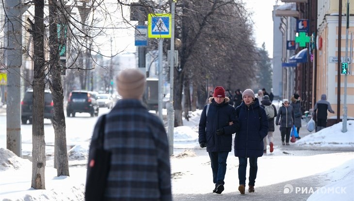 Около минус 5 градусов ожидается в четверг в Томске