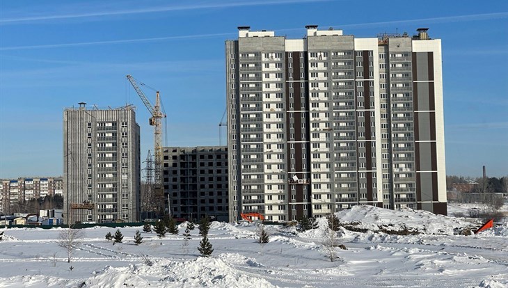 Первые 2 дома микрорайона Супервосток в Томске планируют сдать в 2024г