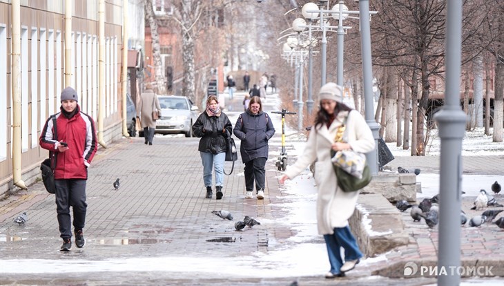 Холодная погода сохранится в Томске в среду, по области возможен снег