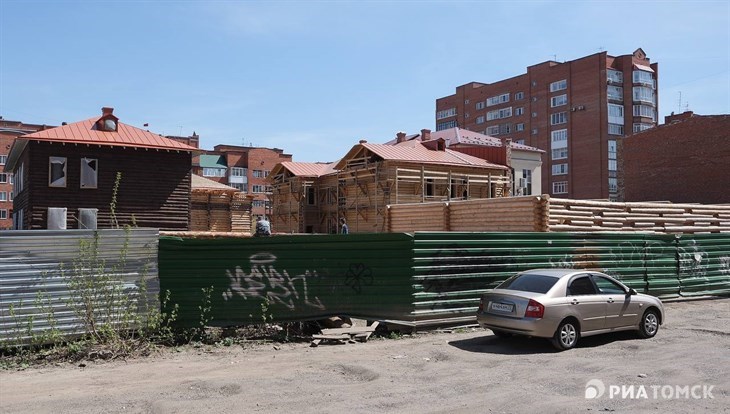 Три дома за рубль из усадьбы Акулова в Томске планируют сдать осенью
