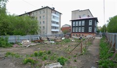 Инвестор восстановит сруб дома за рубль на Савиных в Томске в 2025г