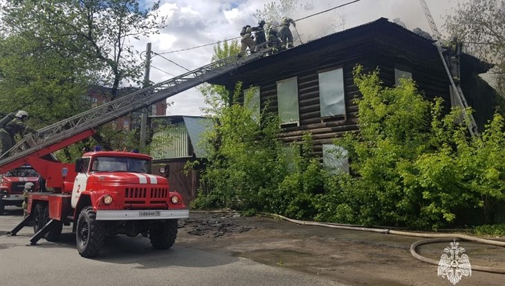Пожар произошел в доме из списка 701 в Томске в пятницу