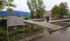 Благоустройство парков и скверов Томска по нацпроекту выполнено на 50%