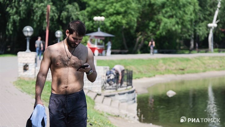 Жаркая погода сохранится в Томске в среду, осадков не ожидается