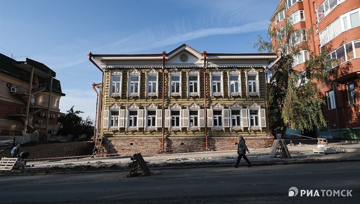 Дом за рубль на Московском тракте, 7 в Томске почти восстановлен